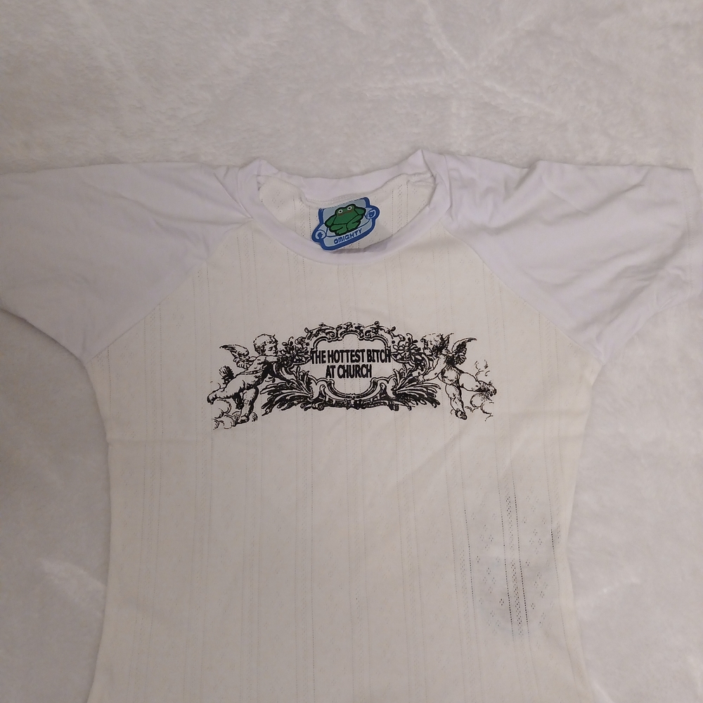 O'Mighty White Graphic Short Sleeve Tee